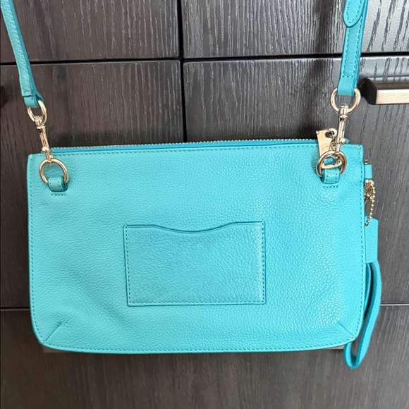 Coach Turquoise Crossbody Bag - Picture 2 of 7